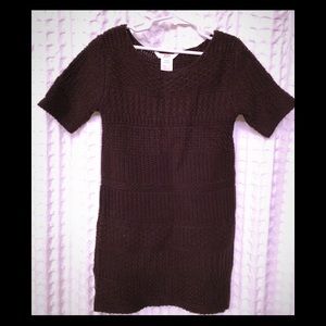 Girl's Joe Fresh Knit brown dress. New, no tags.